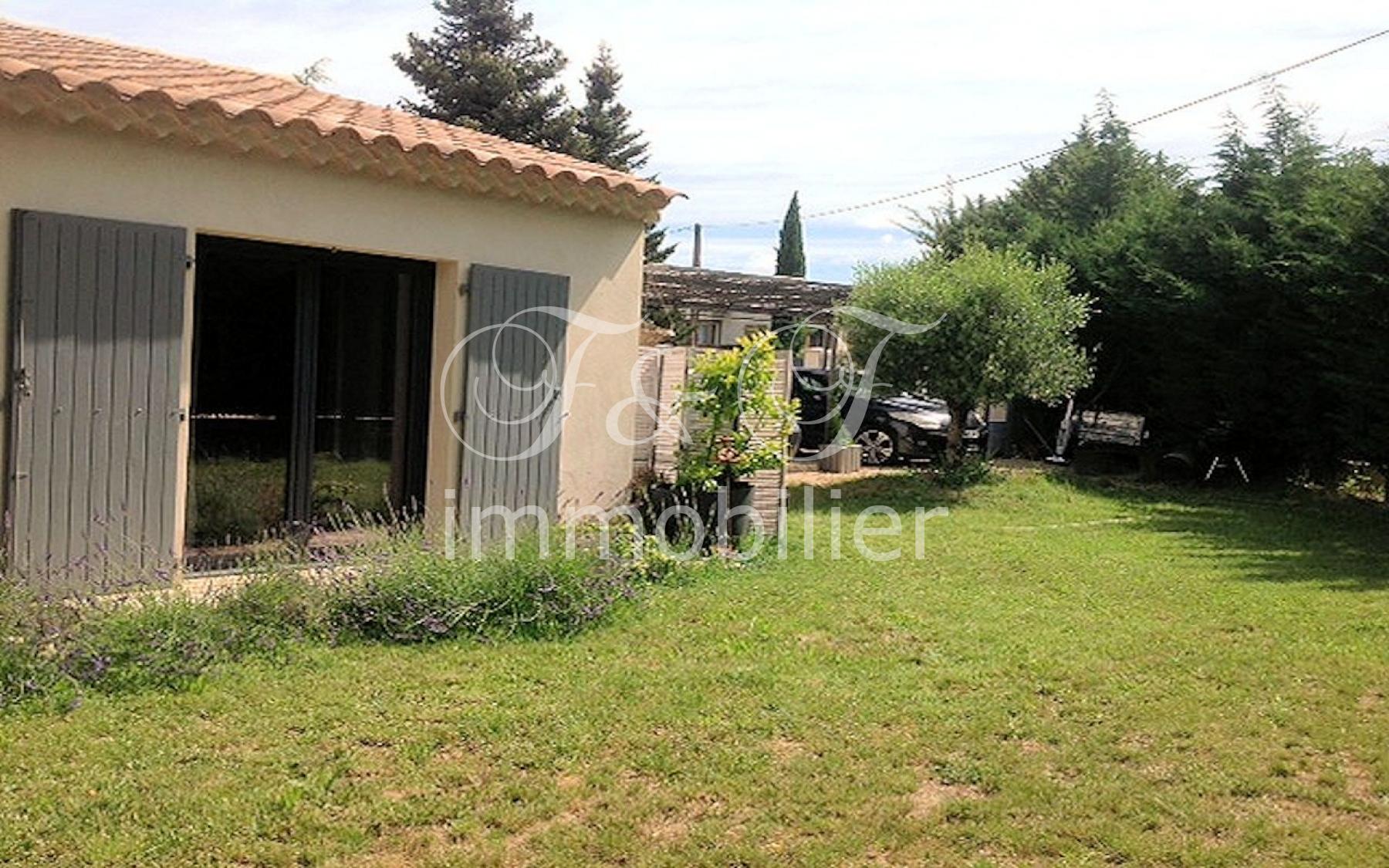 Vente - Villa récente de plain-pied - Immobilier Luberon Provence