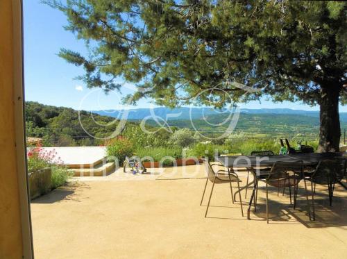 Propriété avec vue exceptionnelle sur le Luberon